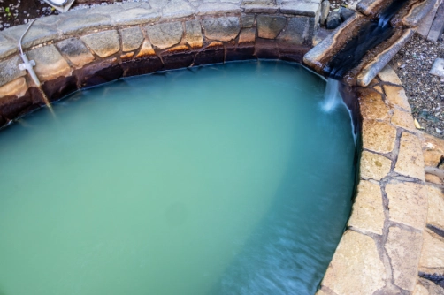 A painstakingly managed hot spring